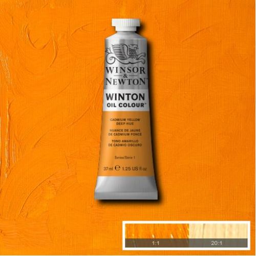 Winsor & Newton Winton Yağlı Boya Cadmium Yellow Deep Hue 37 Ml Winsor & Newton Winton Yağlı Boya Cadmium Yellow Deep Hue 37 Ml